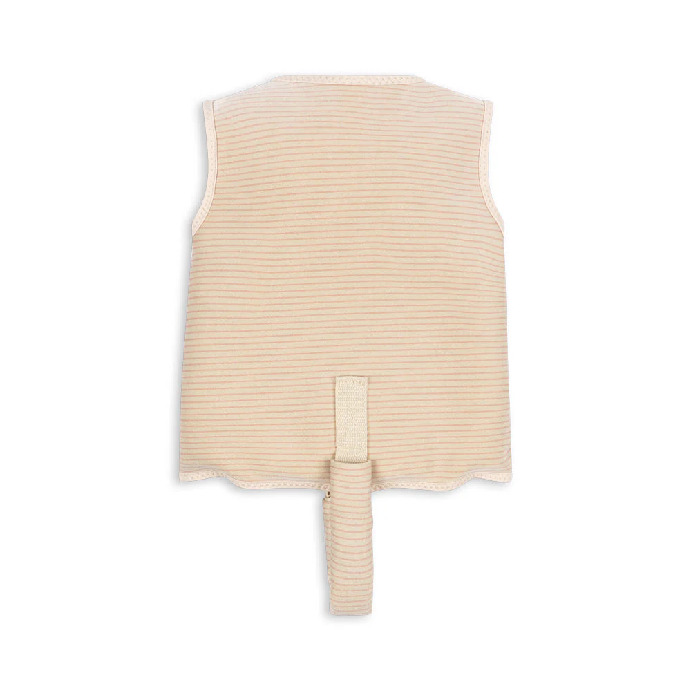 Cherry Stripe Neoprene Swim Float Vest (Rose Stripe) - Image 3