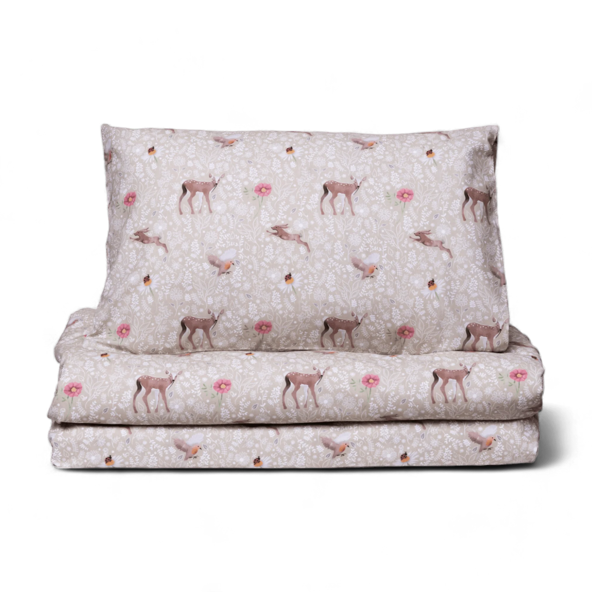 Meadow Floral Reversible Duvet and Pillow Bedding Set - Image 3