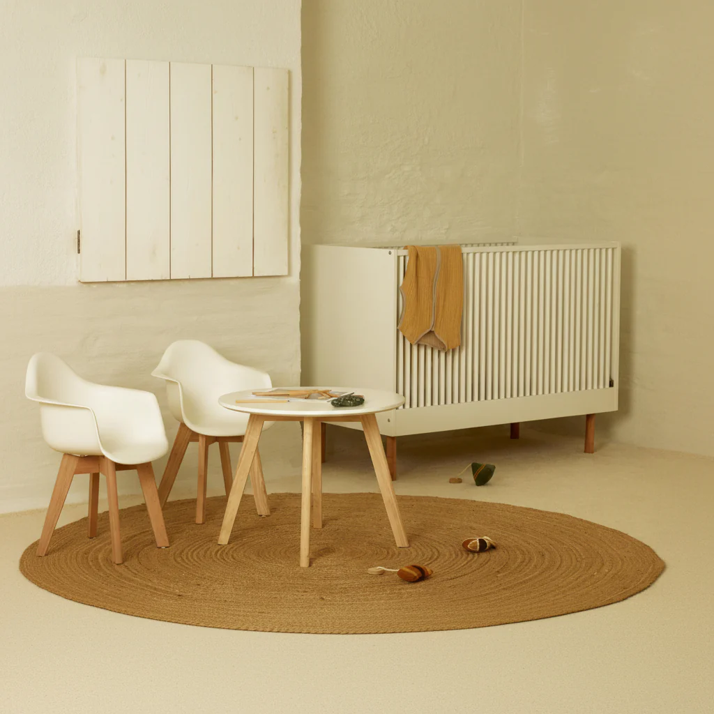 Children's Set of 2 Chairs (White)