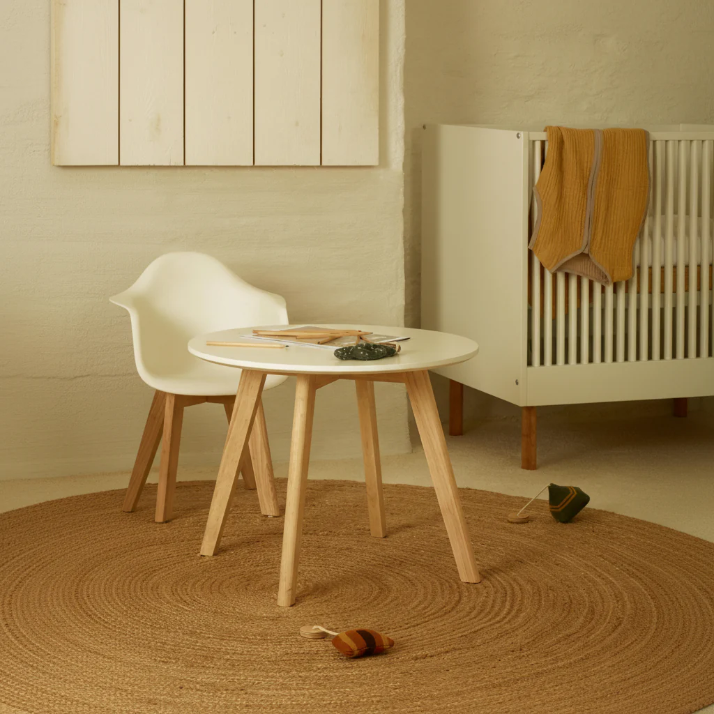 Children's Set of 2 Chairs (White) - Image 3