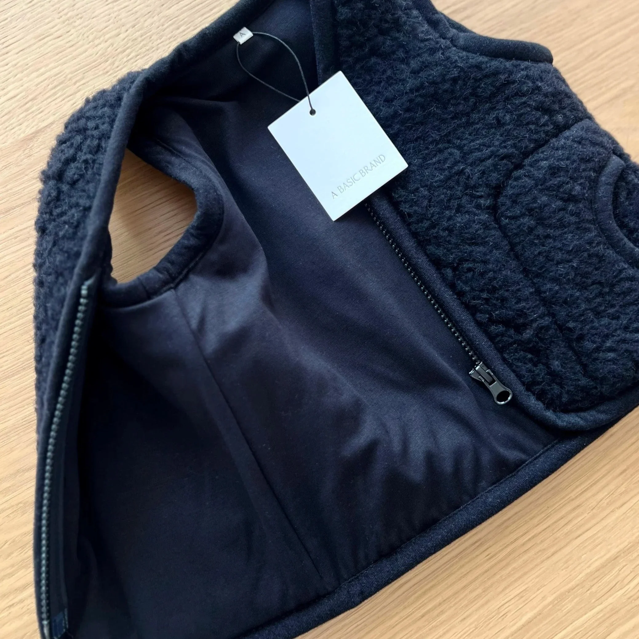 Clara 100% Wool Vest with Lining (Black) - Image 6