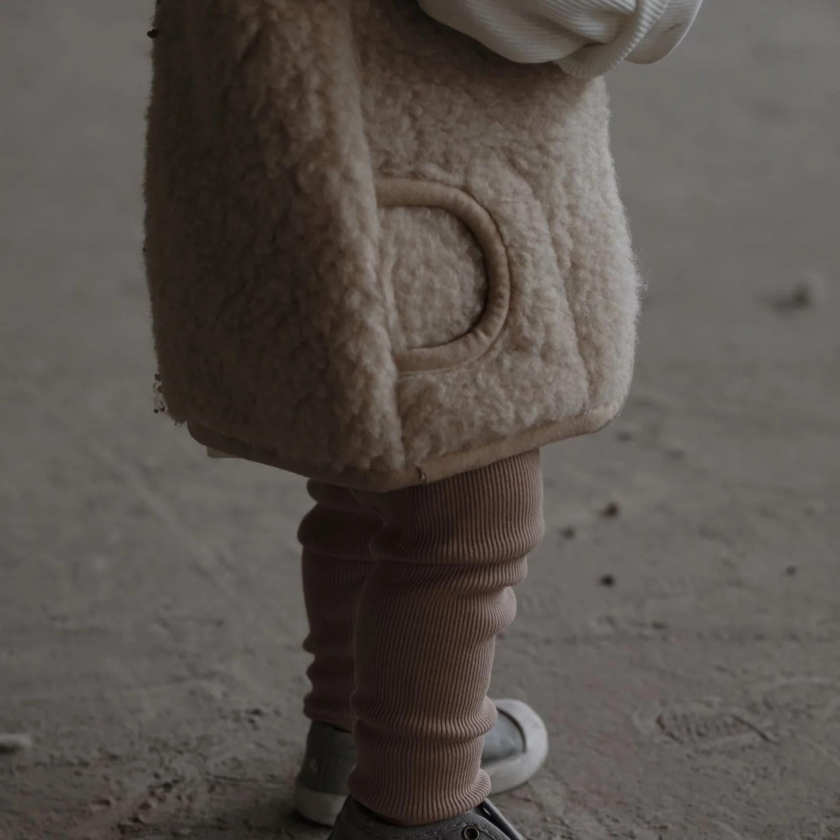Clara 100% Wool Vest with Lining (Latte) - Image 11