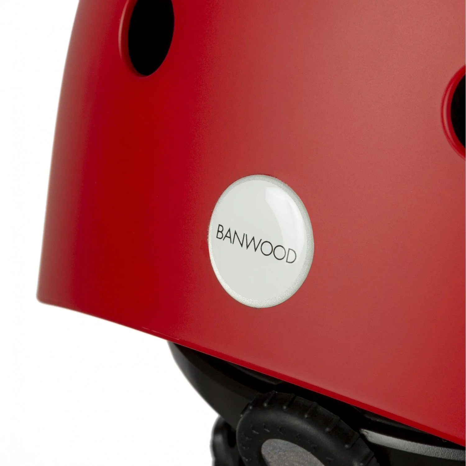 Banwood Classic Bike Helmet (Matte Red) - Image 4