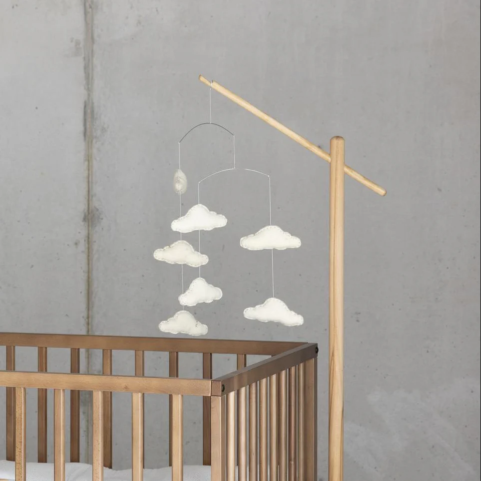 Classic Nursery Clouds Hanging Mobile - Image 3
