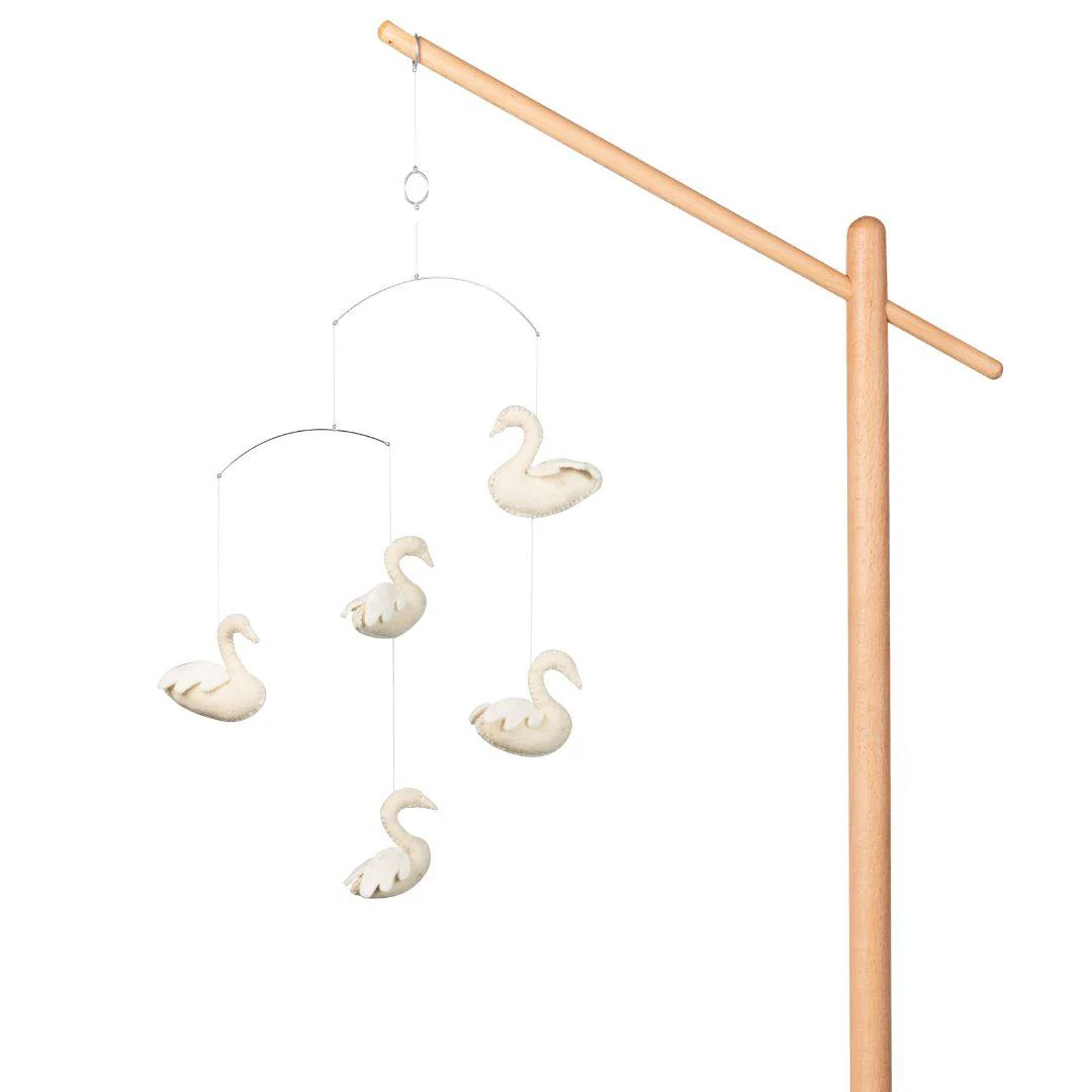 Classic Nursery Swan Hanging Mobile - Image 2