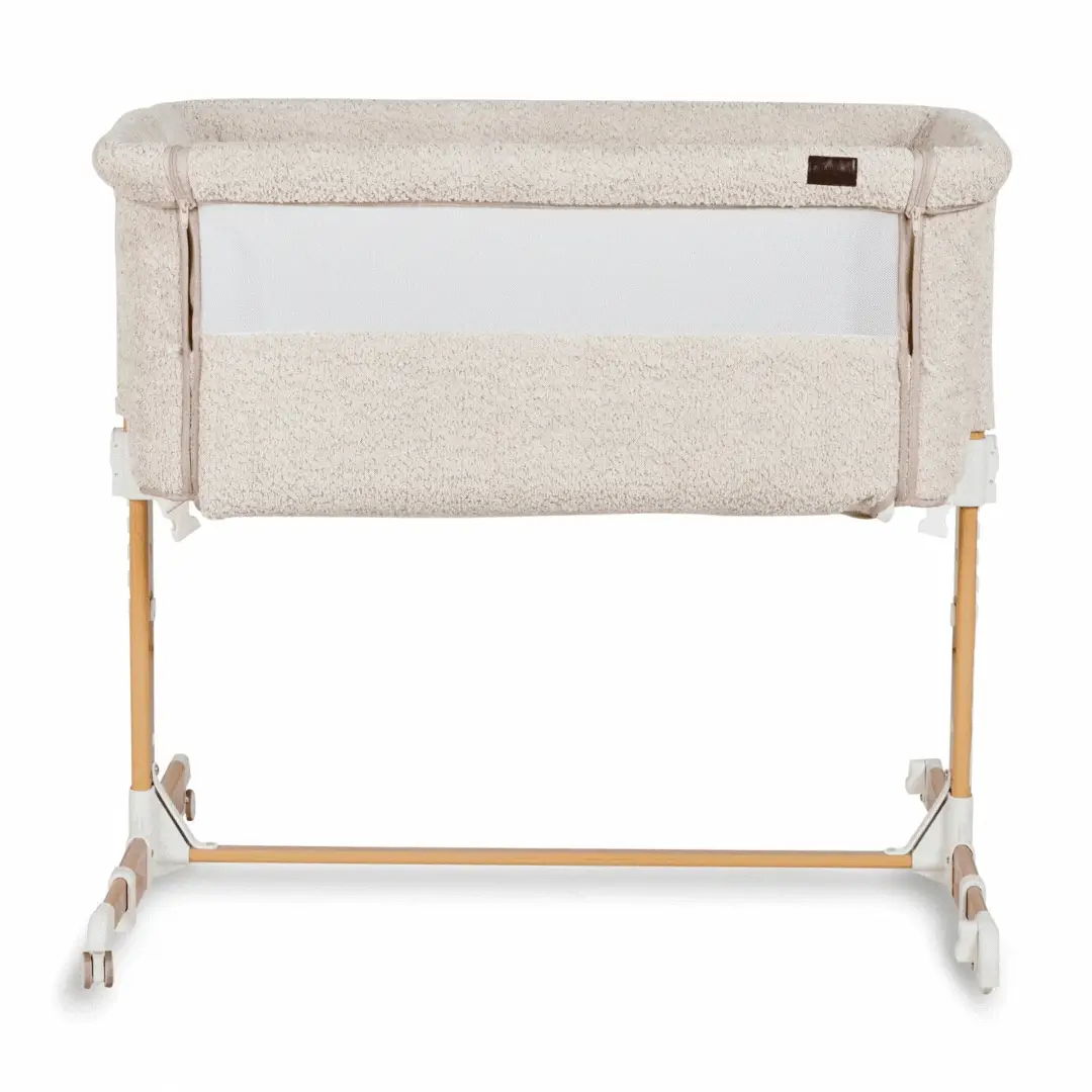 Co-Sleeper Side by Side Baby Crib (Boucle Sheep) - Image 6