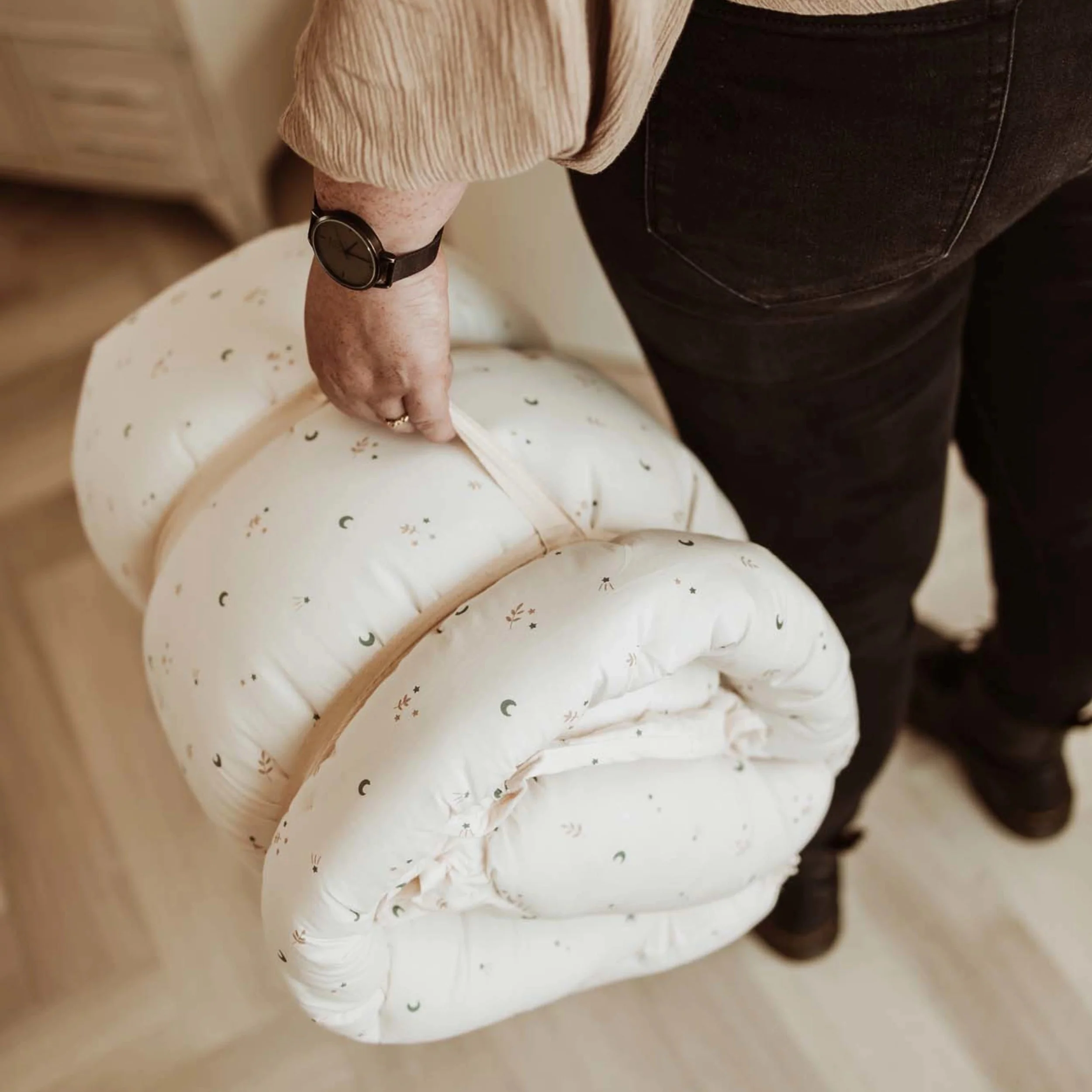 Coco Bloom Baby Nest and Playmat (Moon) - Image 4