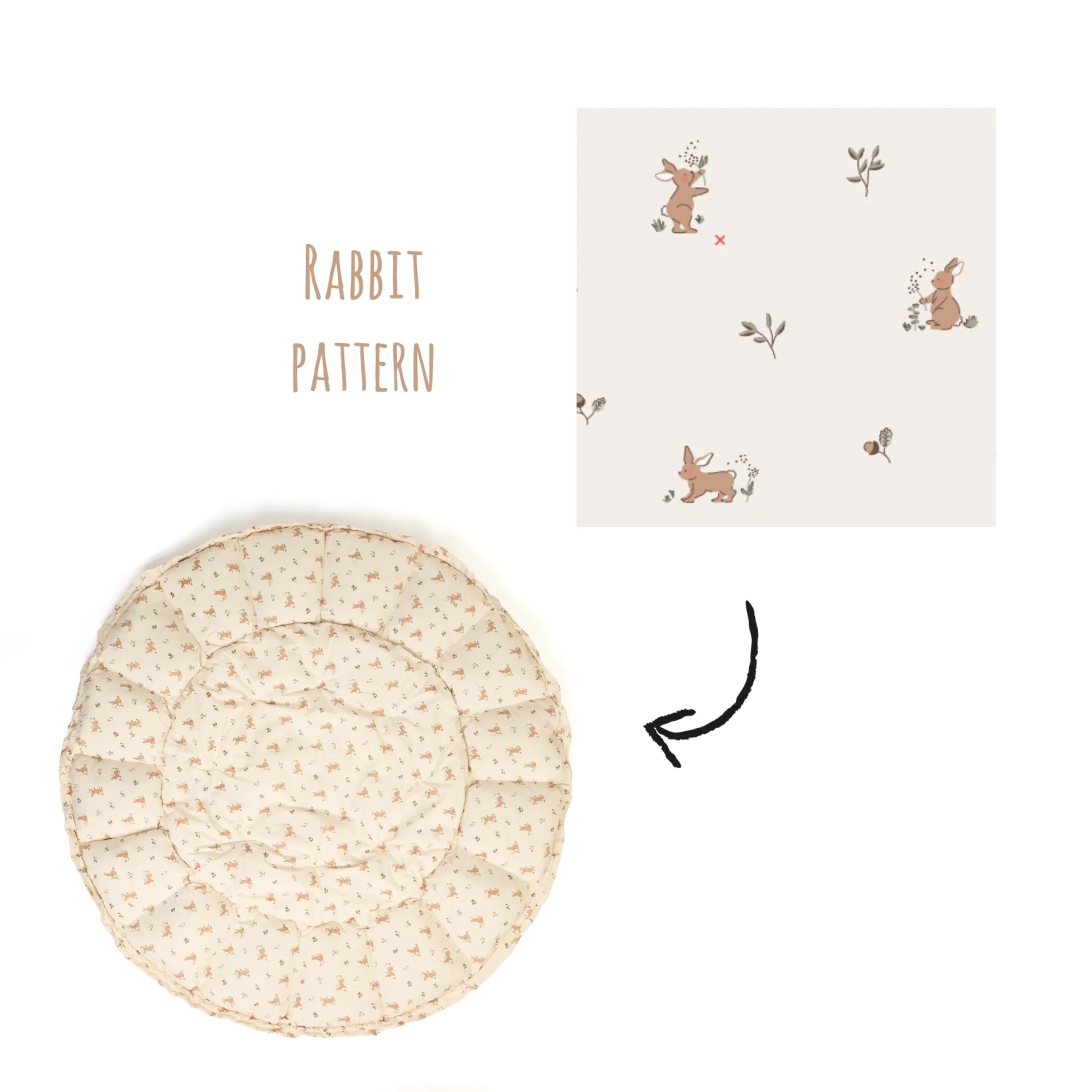 Coco Bloom Baby Nest and Playmat (Rabbit)-PRE ORDER END OF APRIL - Image 10