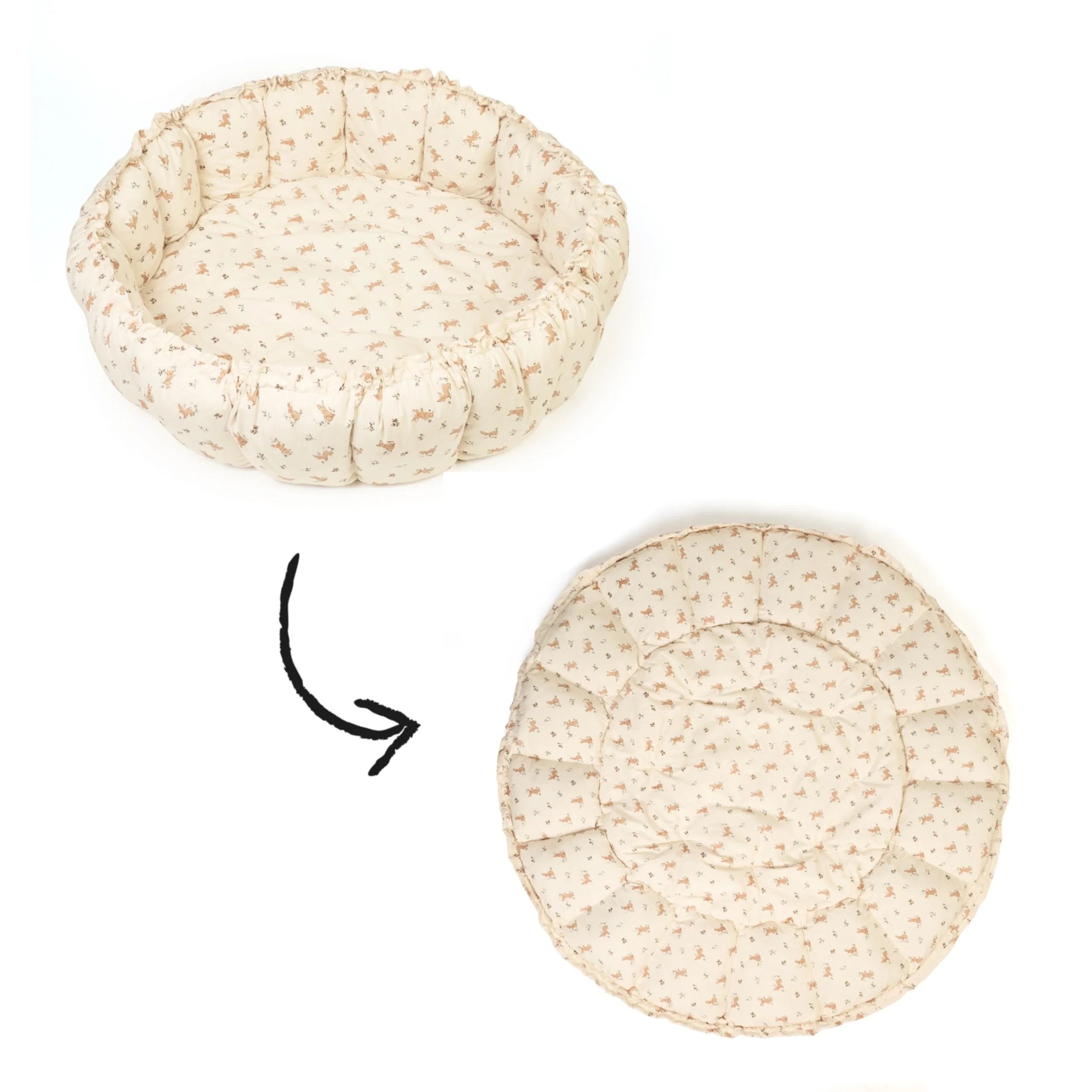 Coco Bloom Baby Nest and Playmat (Rabbit)-PRE ORDER END OF APRIL - Image 11
