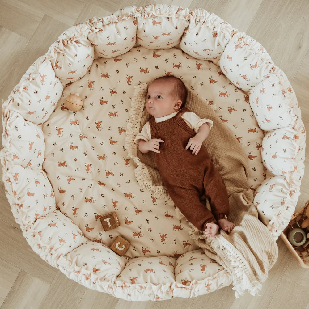 Coco Bloom Baby Nest and Playmat (Rabbit)-PRE ORDER END OF APRIL - Image 3