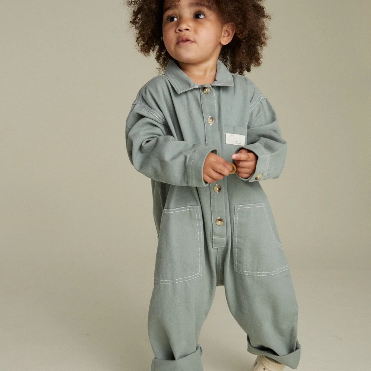 Milking It Western Overalls (Sea Green) - Image 4