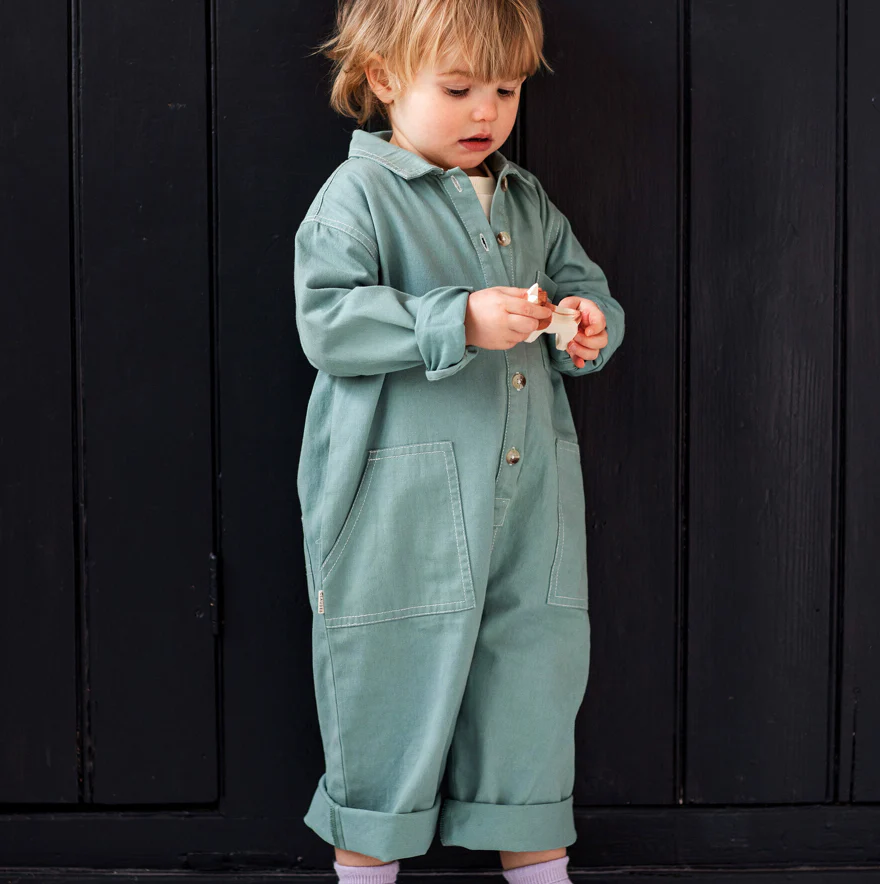 Milking It Western Overalls (Sea Green) - Image 5