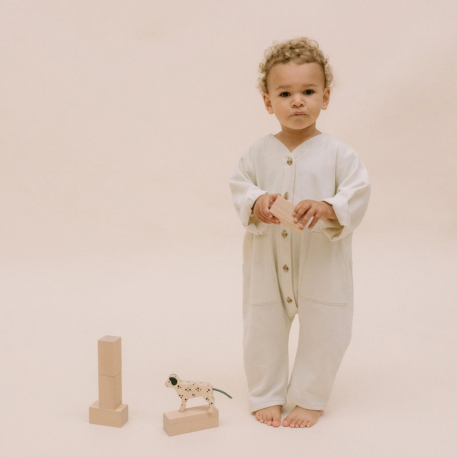 MILKING IT x ANDO Overalls (Oat) - Image 3