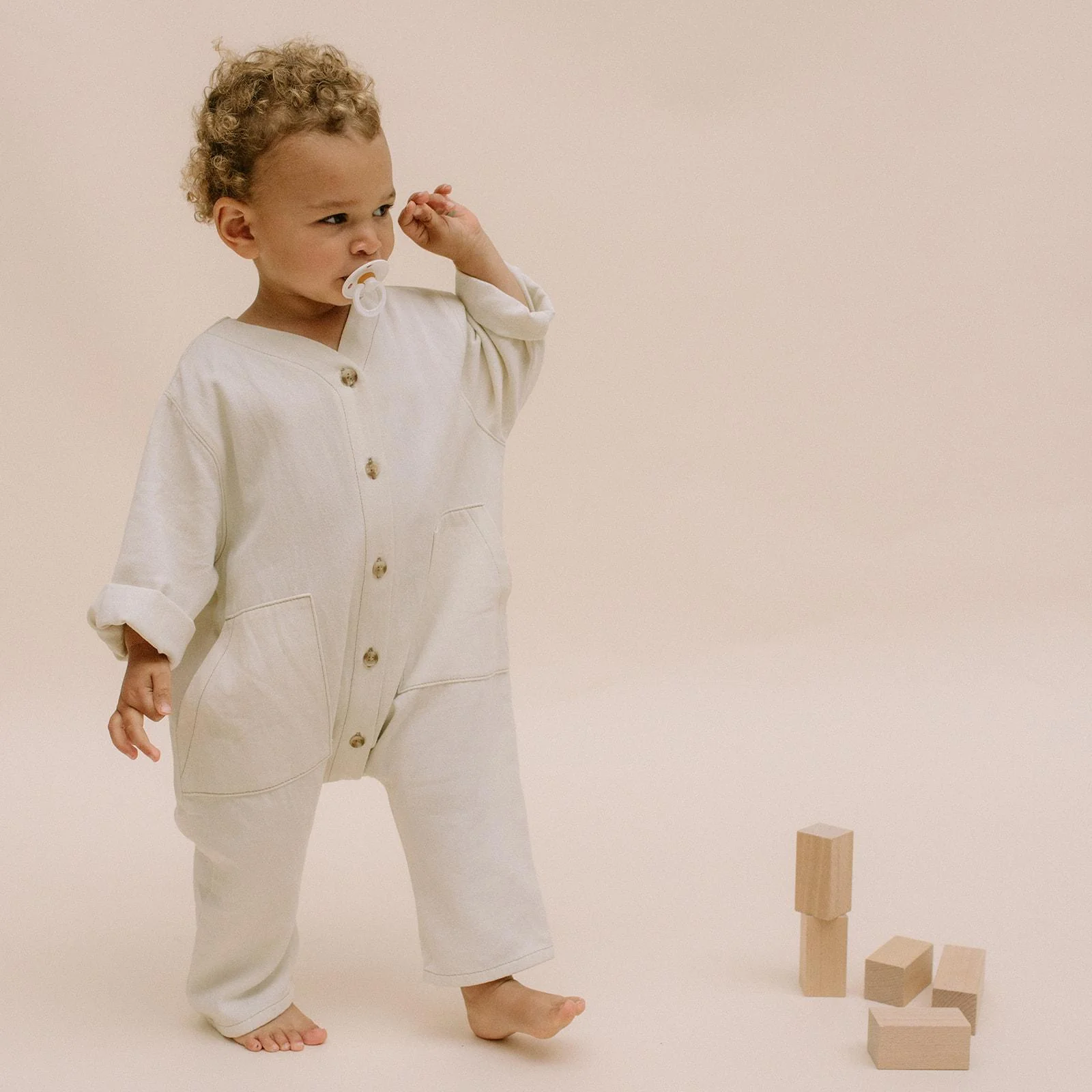MILKING IT x ANDO Overalls (Oat) - Image 6