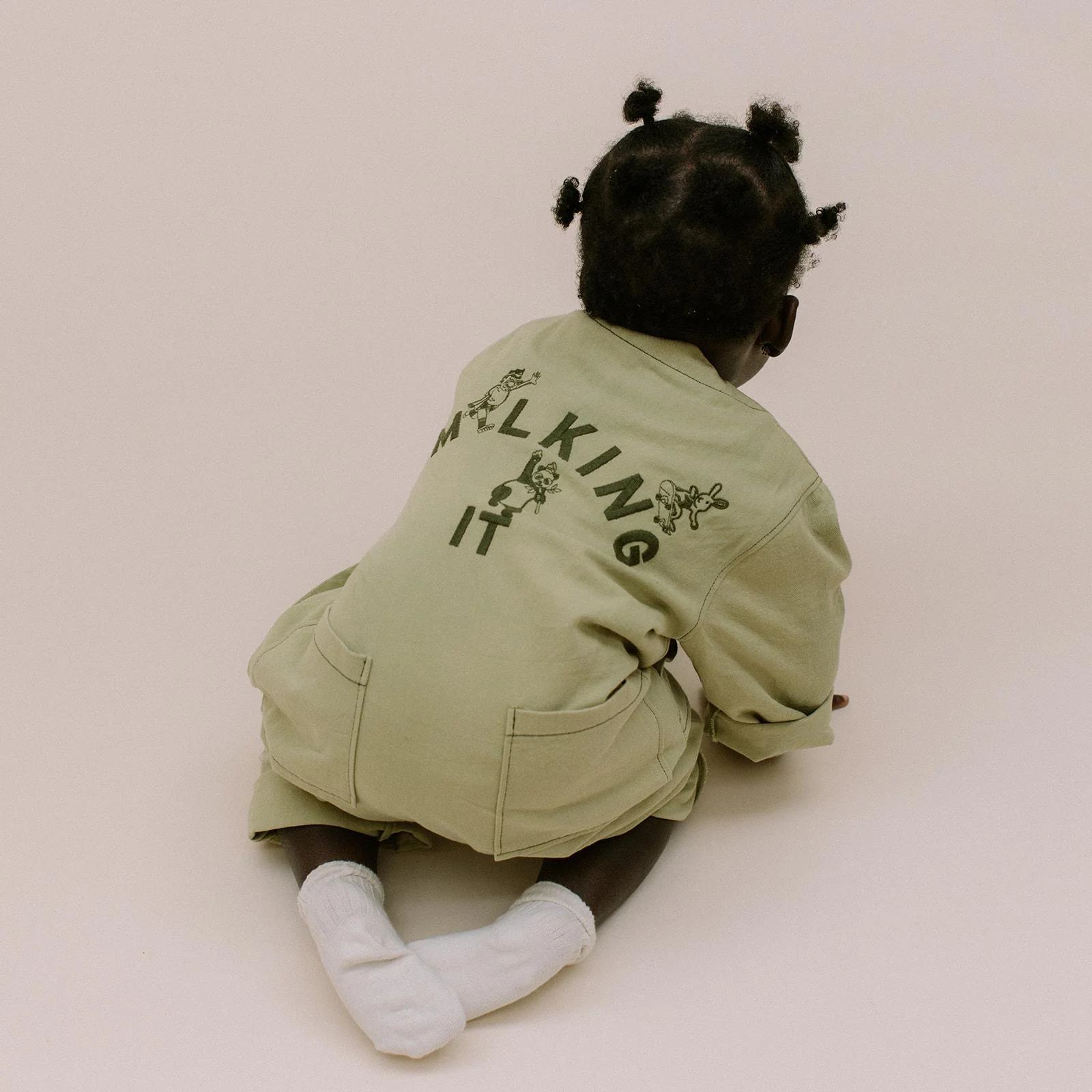 MILKING IT x ANDO Overalls (Sage) - Image 5