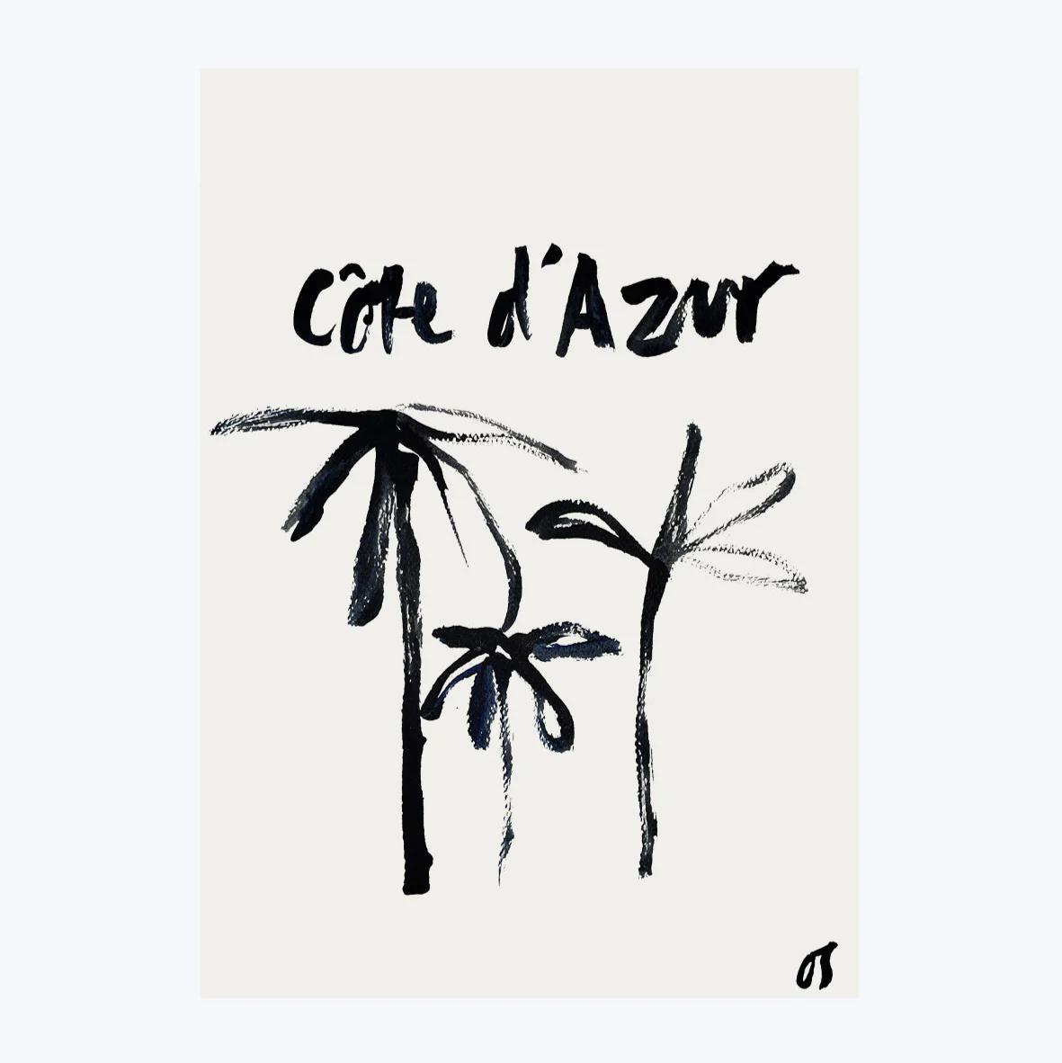 Côte D'Azur Art Print - Image 2