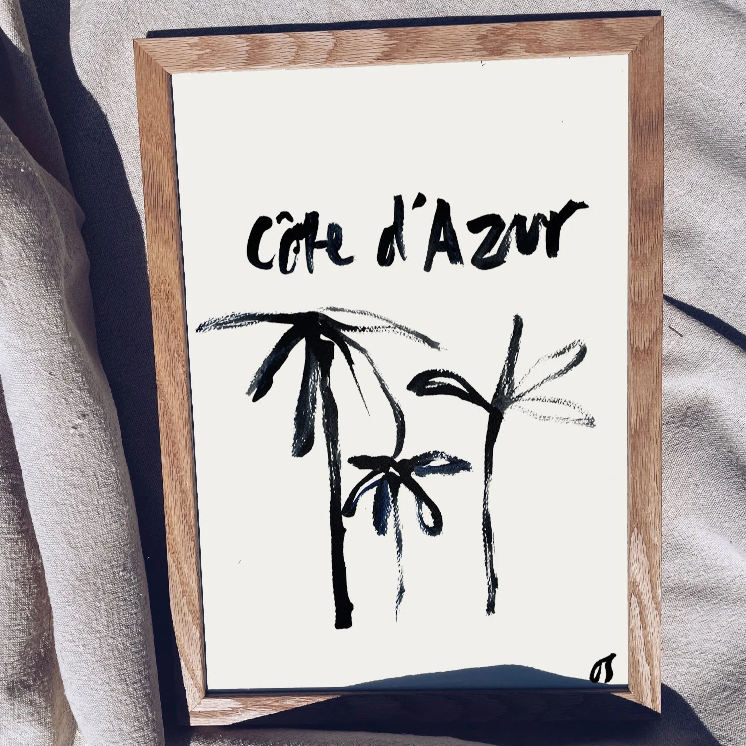 Côte D'Azur Art Print - Image 3