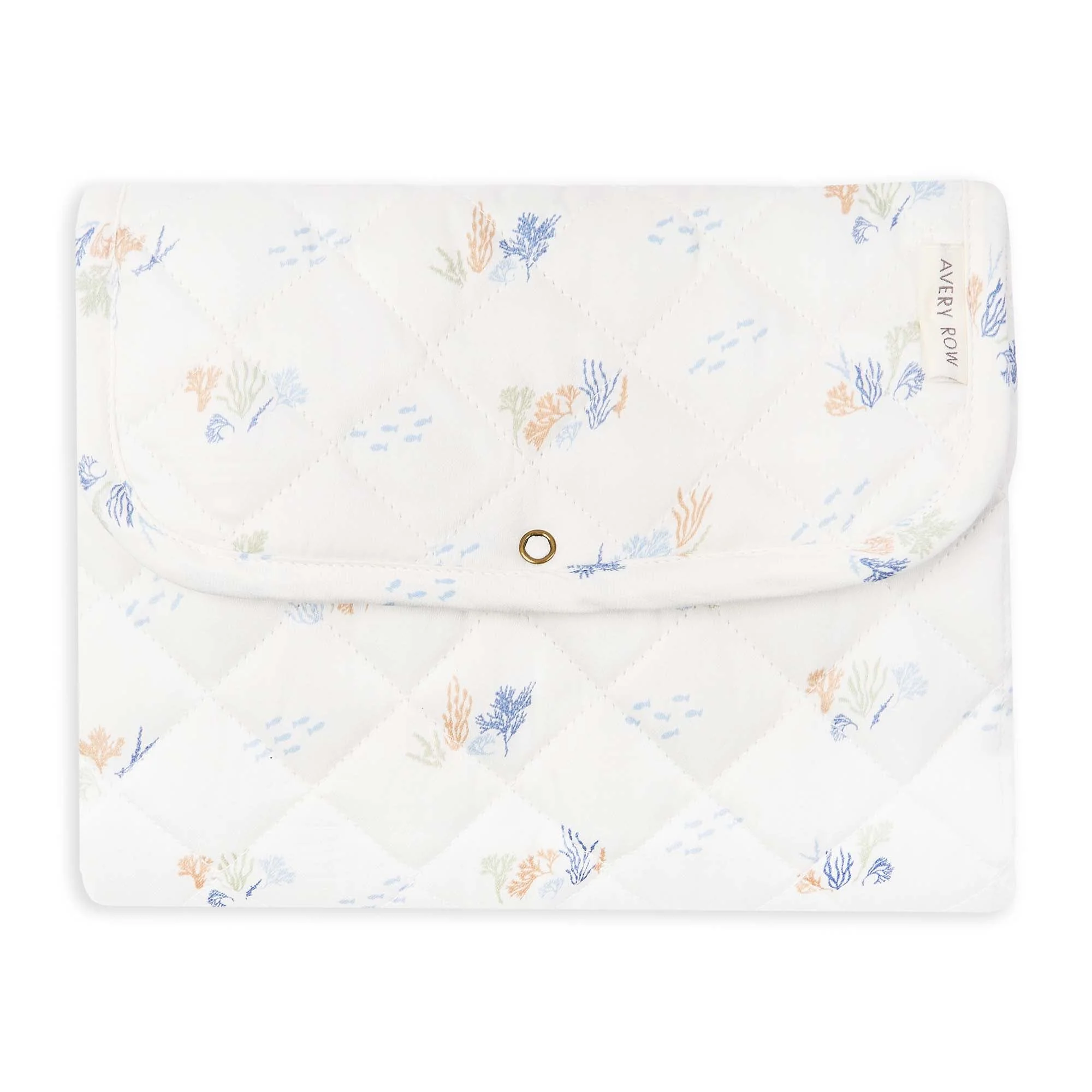 Cotton Travel Baby Changing Mat (Coastline) - Image 3