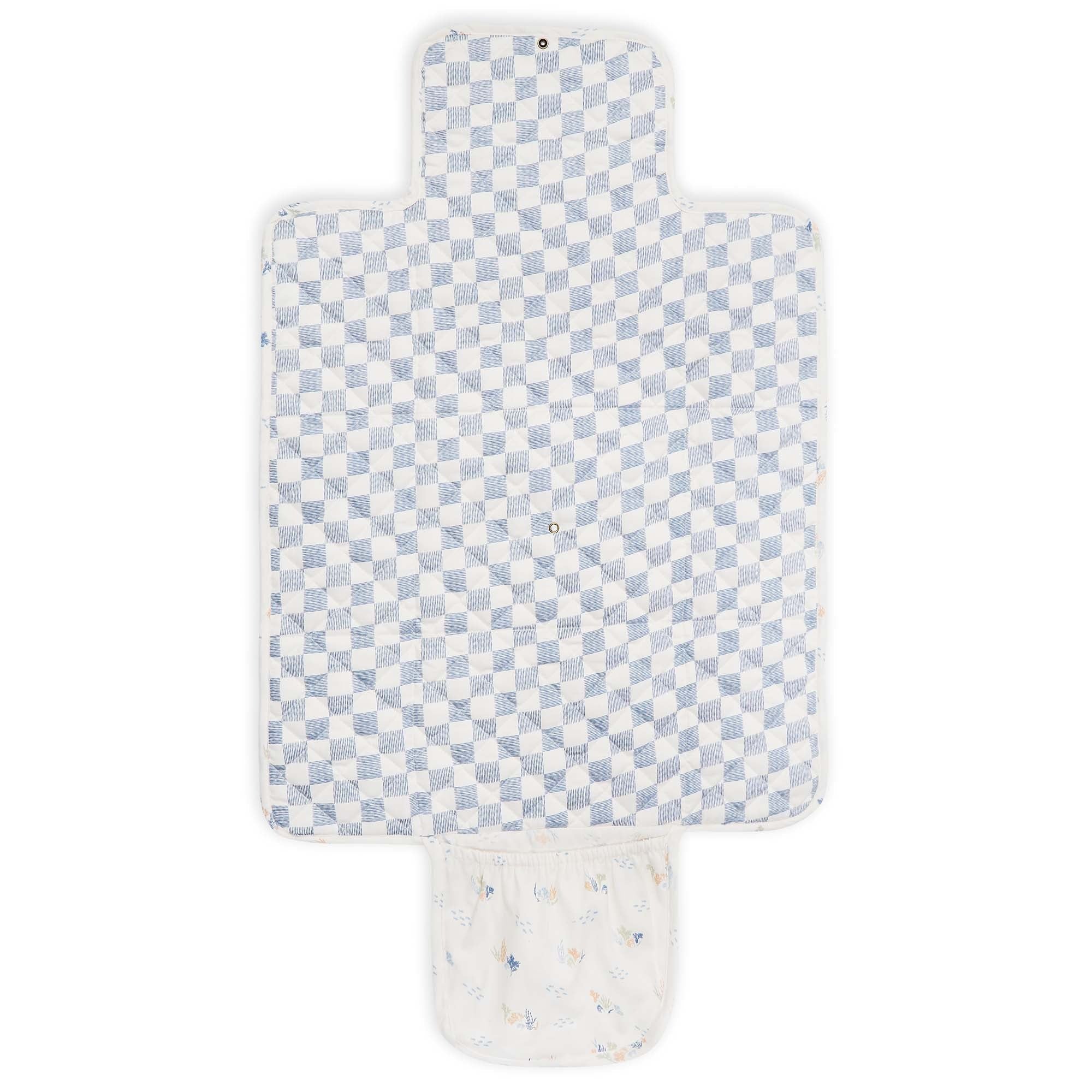 Cotton Travel Baby Changing Mat (Coastline) - Image 9