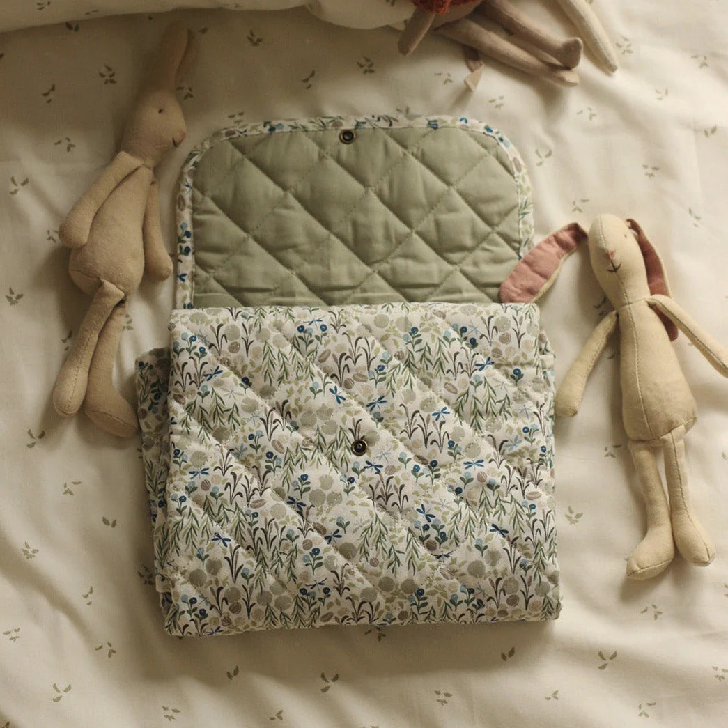 Cotton Travel Baby Changing Mat (Riverbank) - Image 4