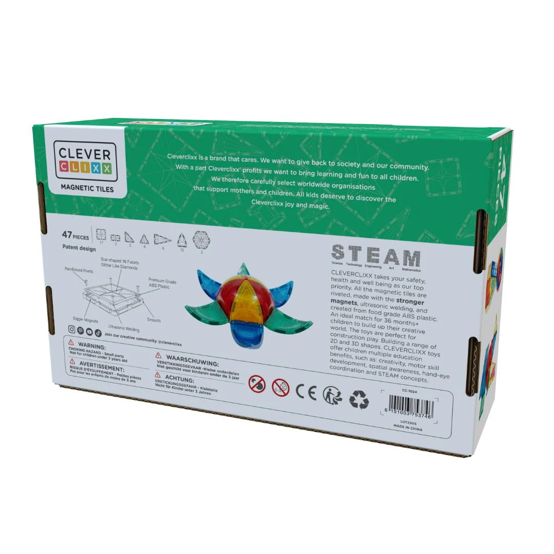 Curved Dome Pack Intense Magnetic Tiles 47 Pieces - Image 7