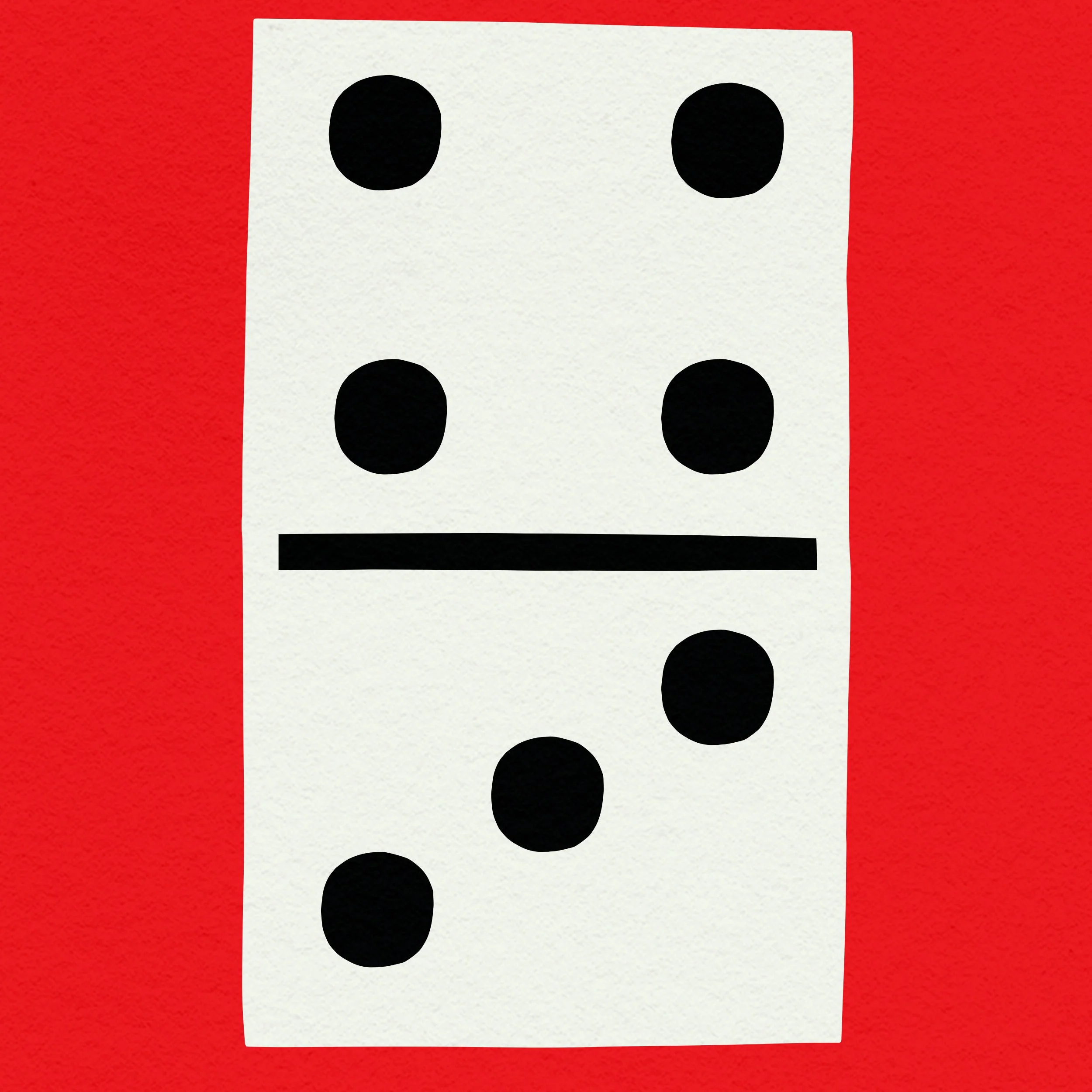 D for Domino- Alphabet Art Print - Image 4