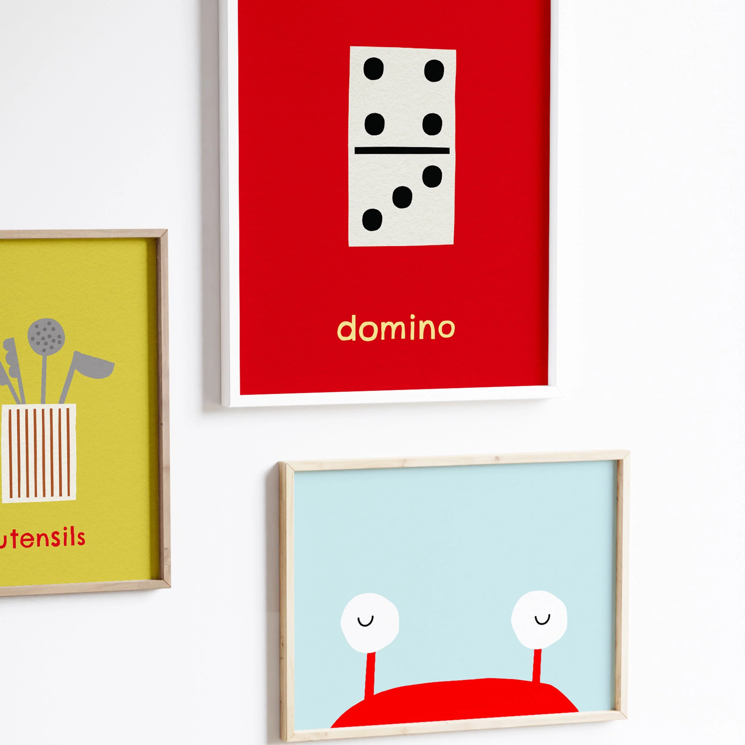 D for Domino- Alphabet Art Print - Image 5