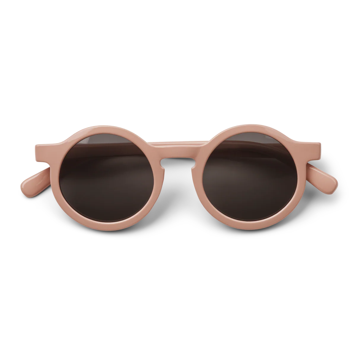 Darla Retro Round Sunglasses (Tuscany Rose) - Image 2