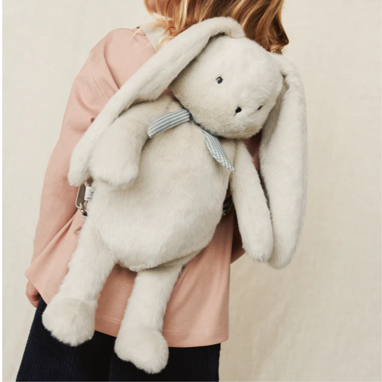 Dayana Rabbit Plush Backpack (Mist)