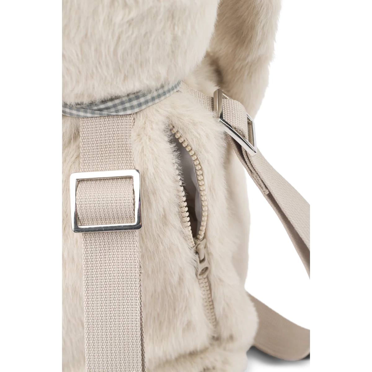 Dayana Rabbit Plush Backpack (Mist) - Image 4