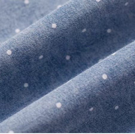 Deia Dotty Denim Vest Top and Shorts Set - Image 5