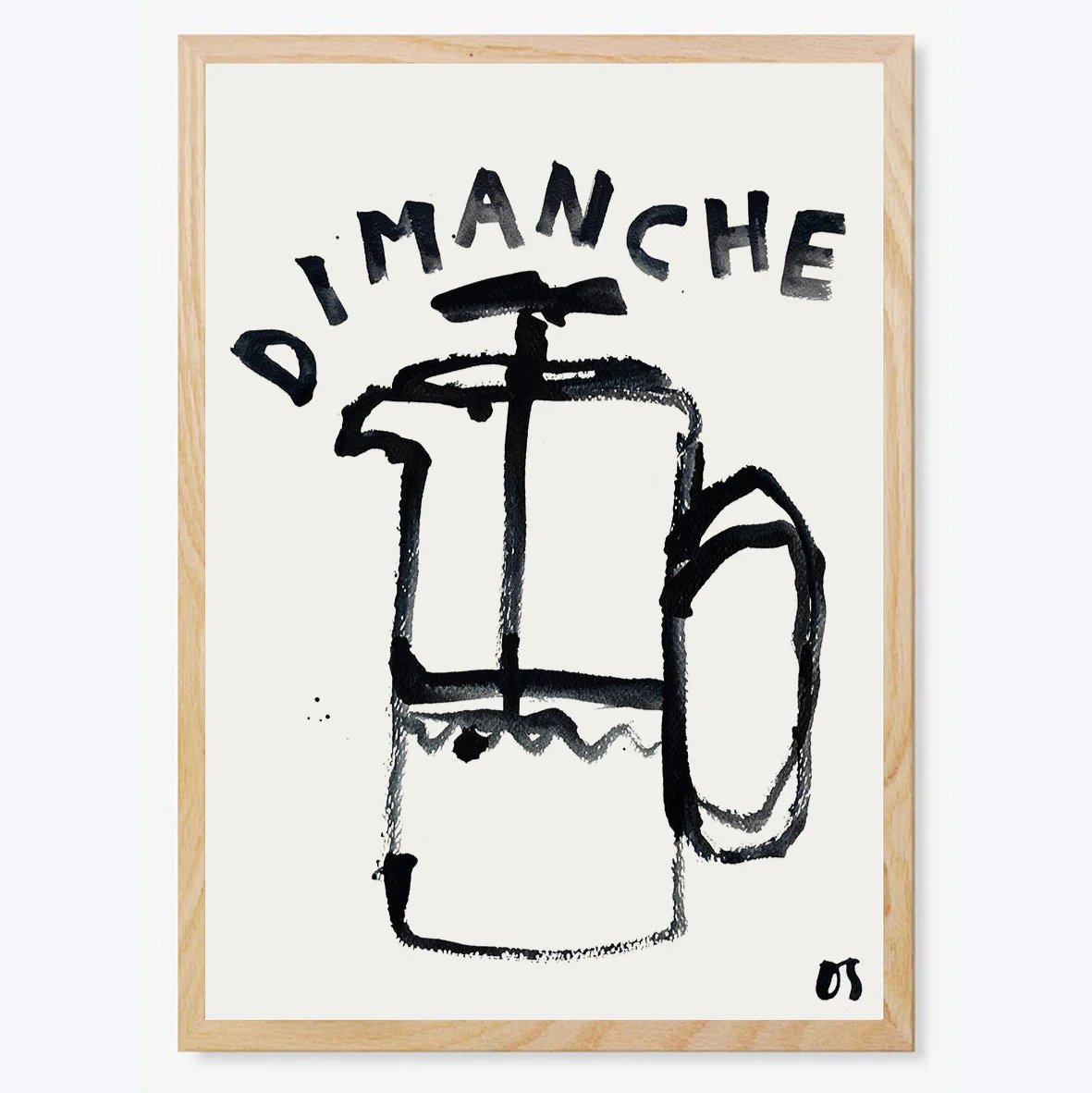 Dimanche Art Print - Image 2