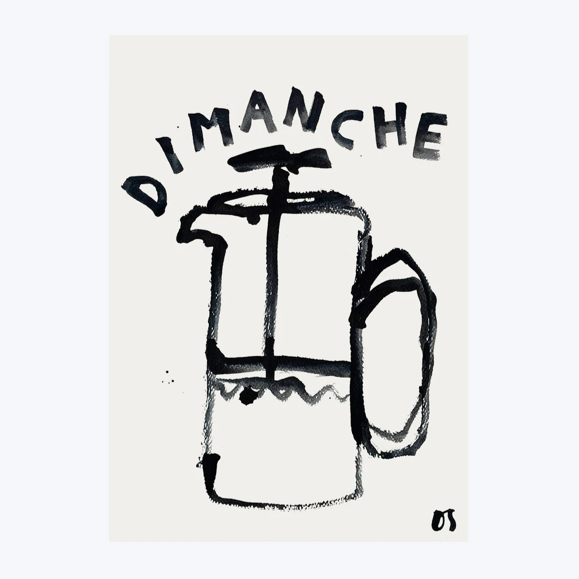 Dimanche Art Print - Image 3