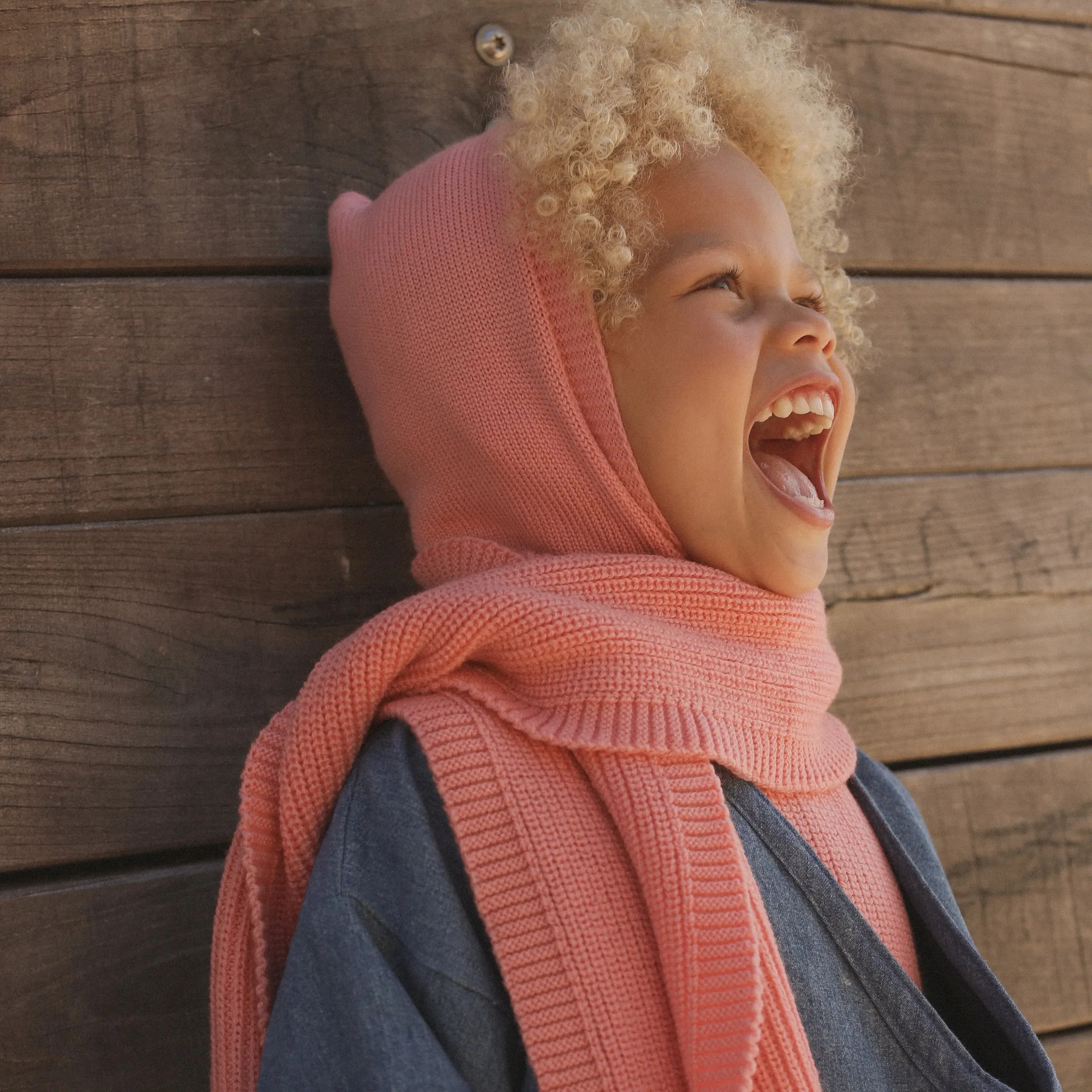 Eddy Merino Wool Balaclava (Bubblegum) - Image 3