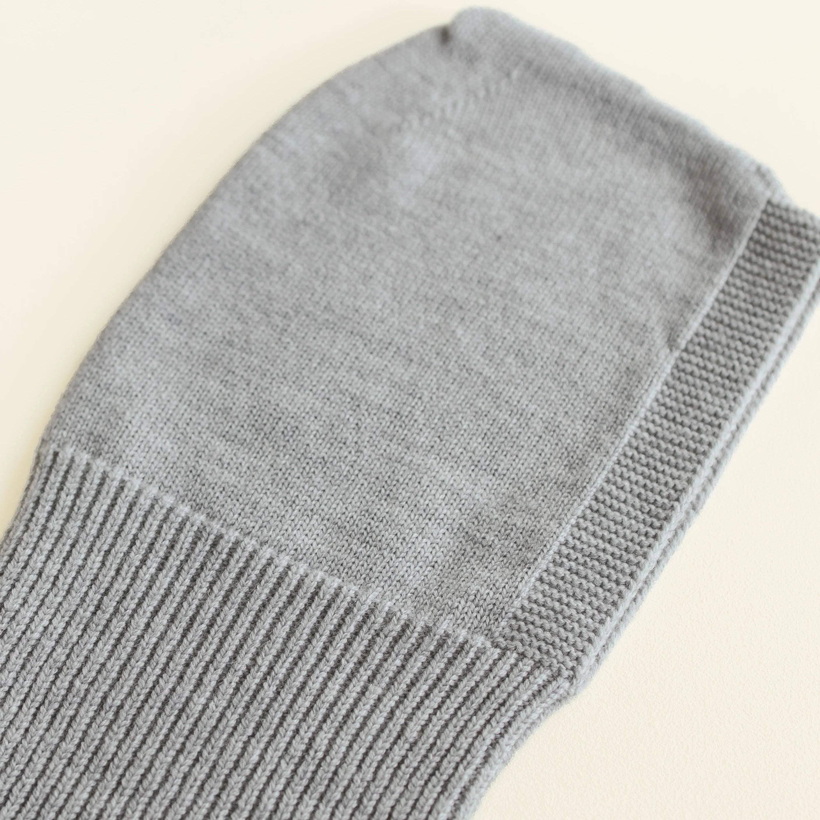 Eddy Merino Wool Balaclava (Grey Melange) - Image 3