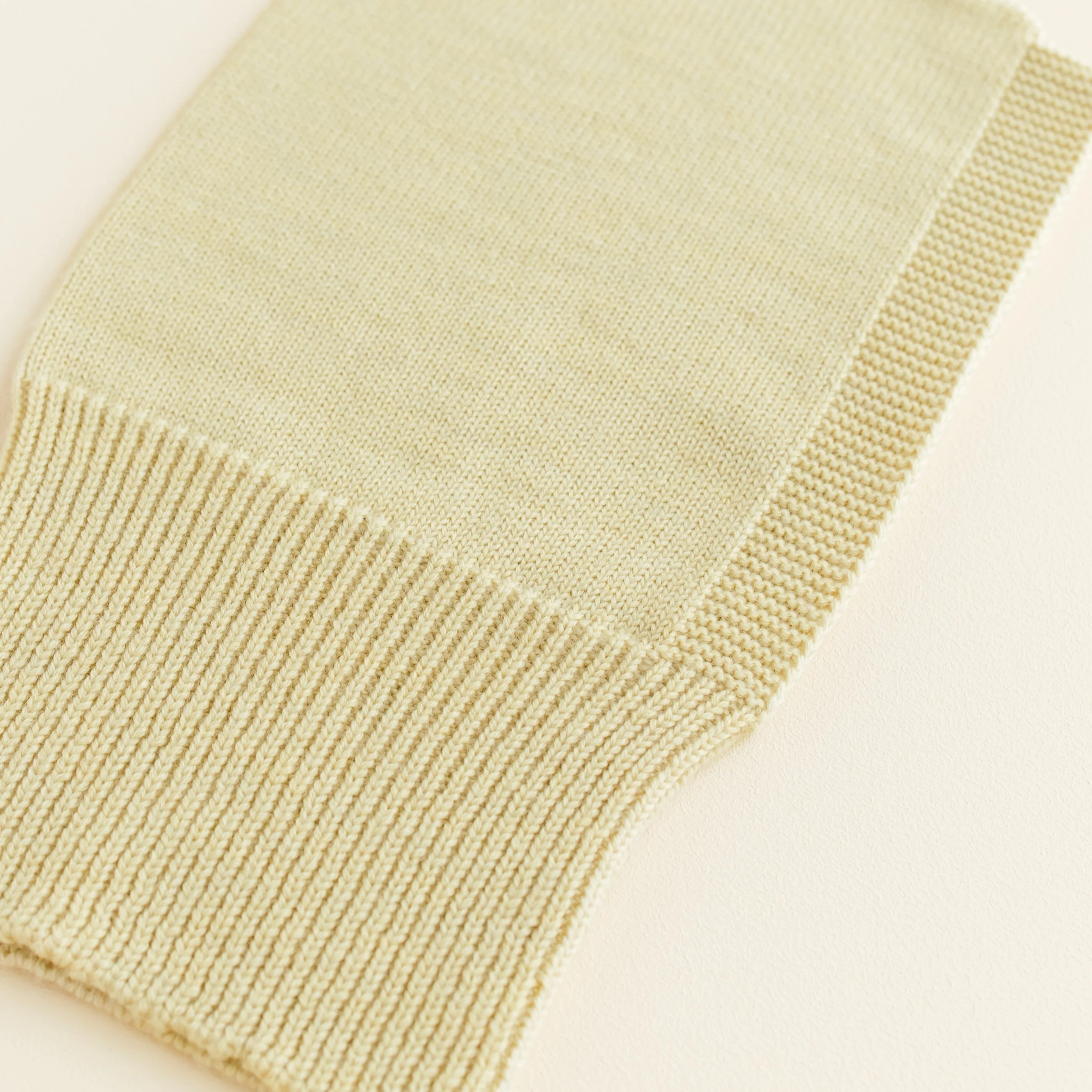 Eddy Merino Wool Balaclava (Light Yellow) - Image 3