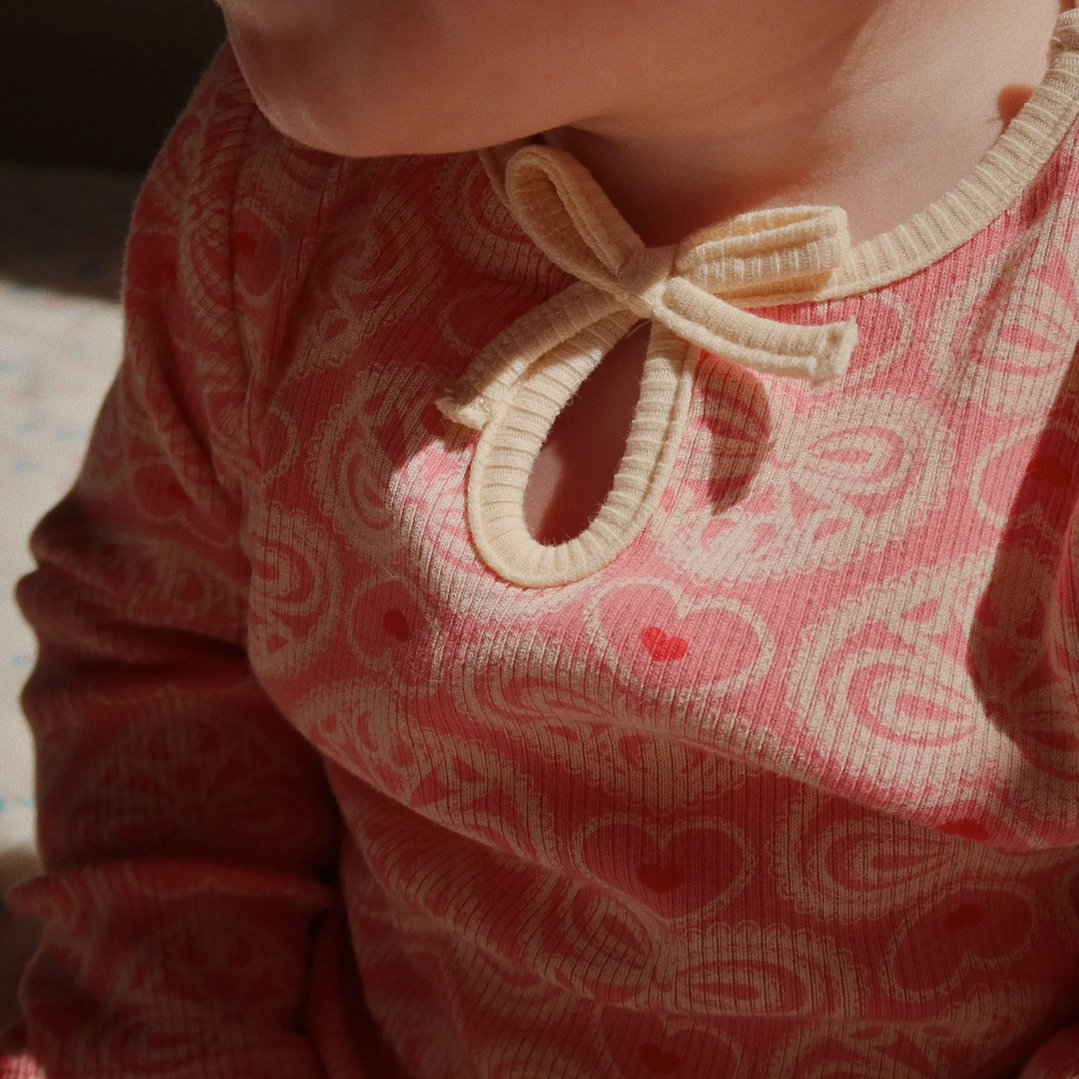 Ella Cotton Bodysuit (Lacy Rose)