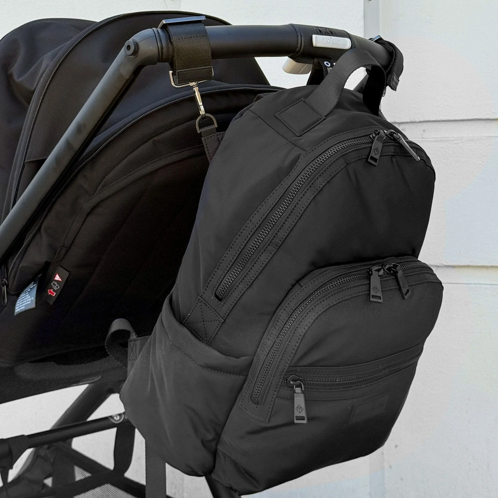 Elwood 2.0 Changing Backpack (Black Woven)