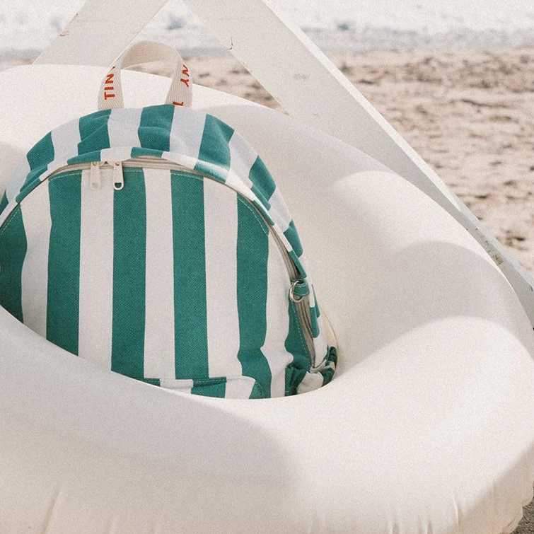 Emerald Stripes Backpack - Image 2