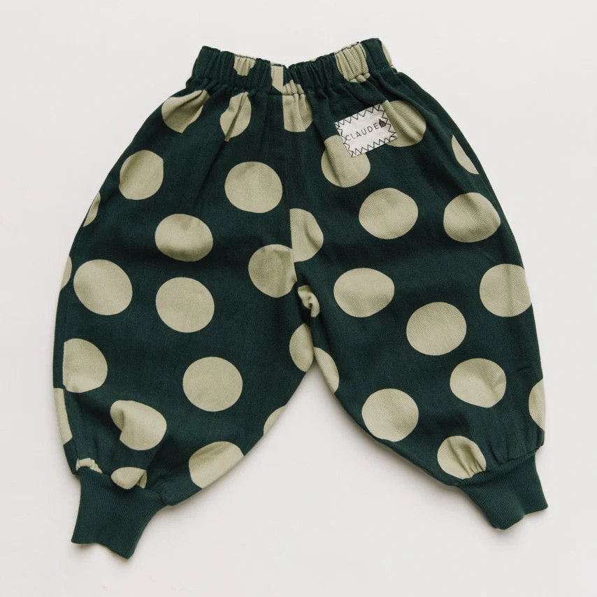 Emerson Kale Polka Dot Cotton Trouser - Image 5