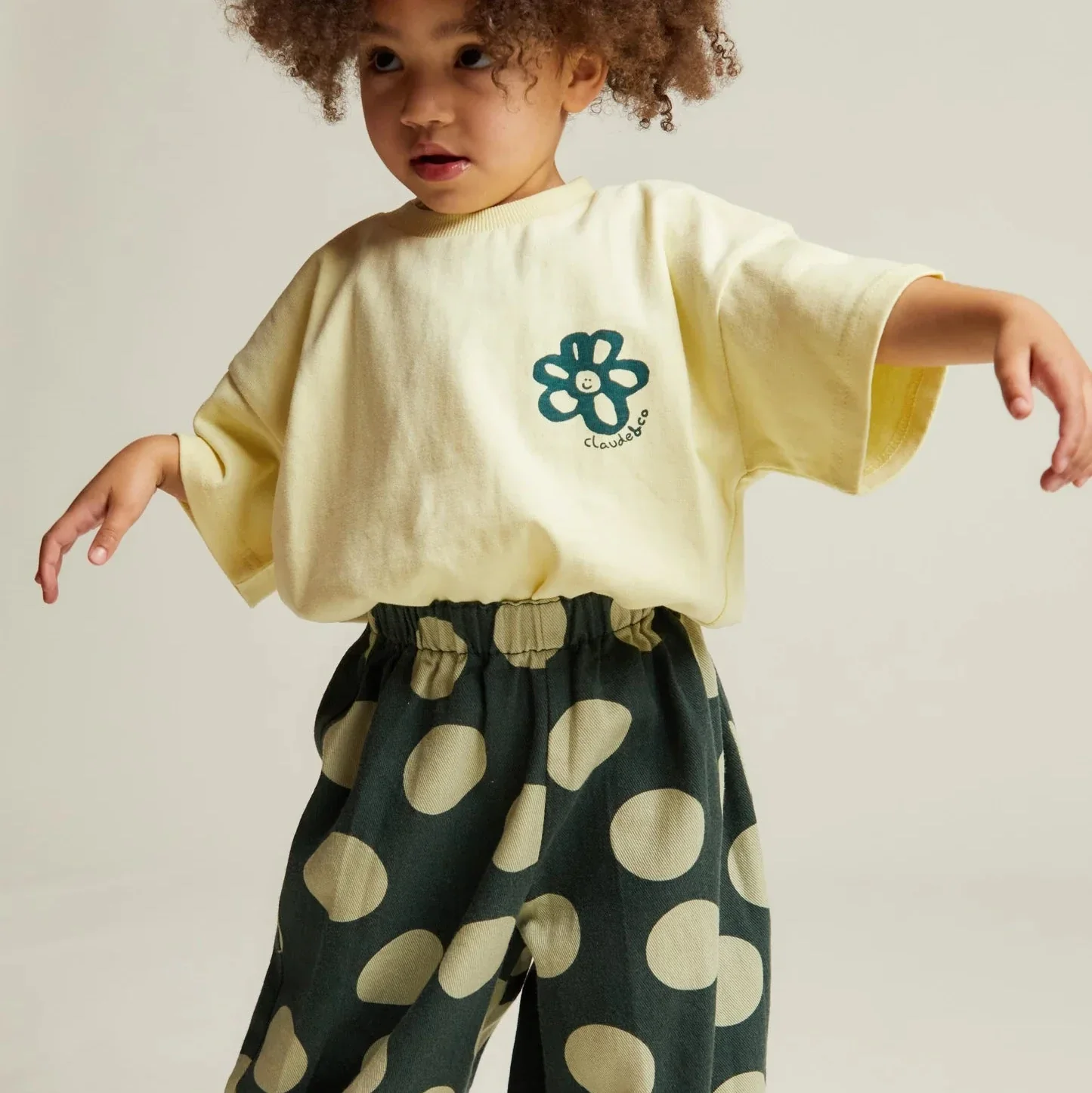 Emerson Kale Polka Dot Cotton Trouser - Image 8