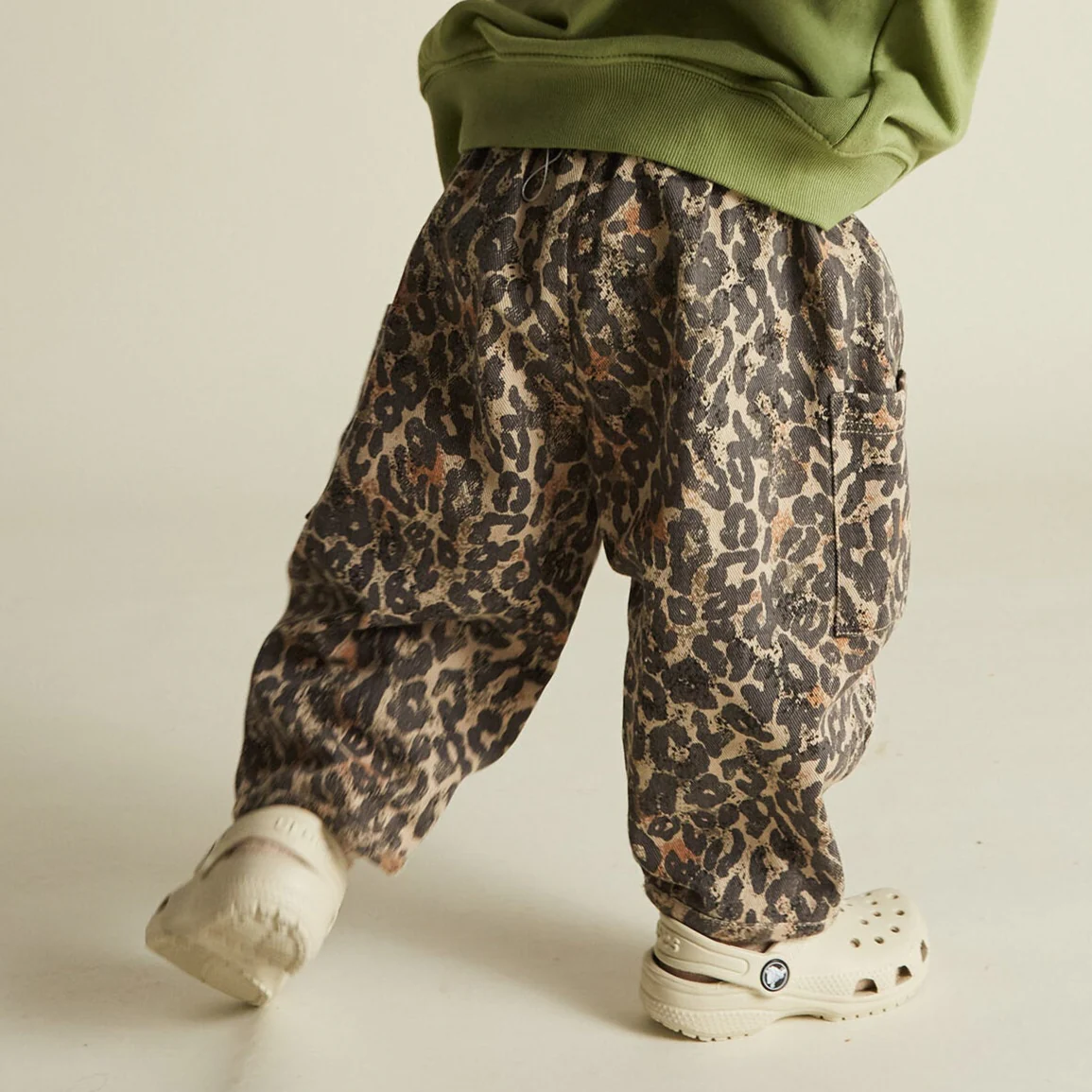 Emerson Leopard Printed Trouser - Image 3