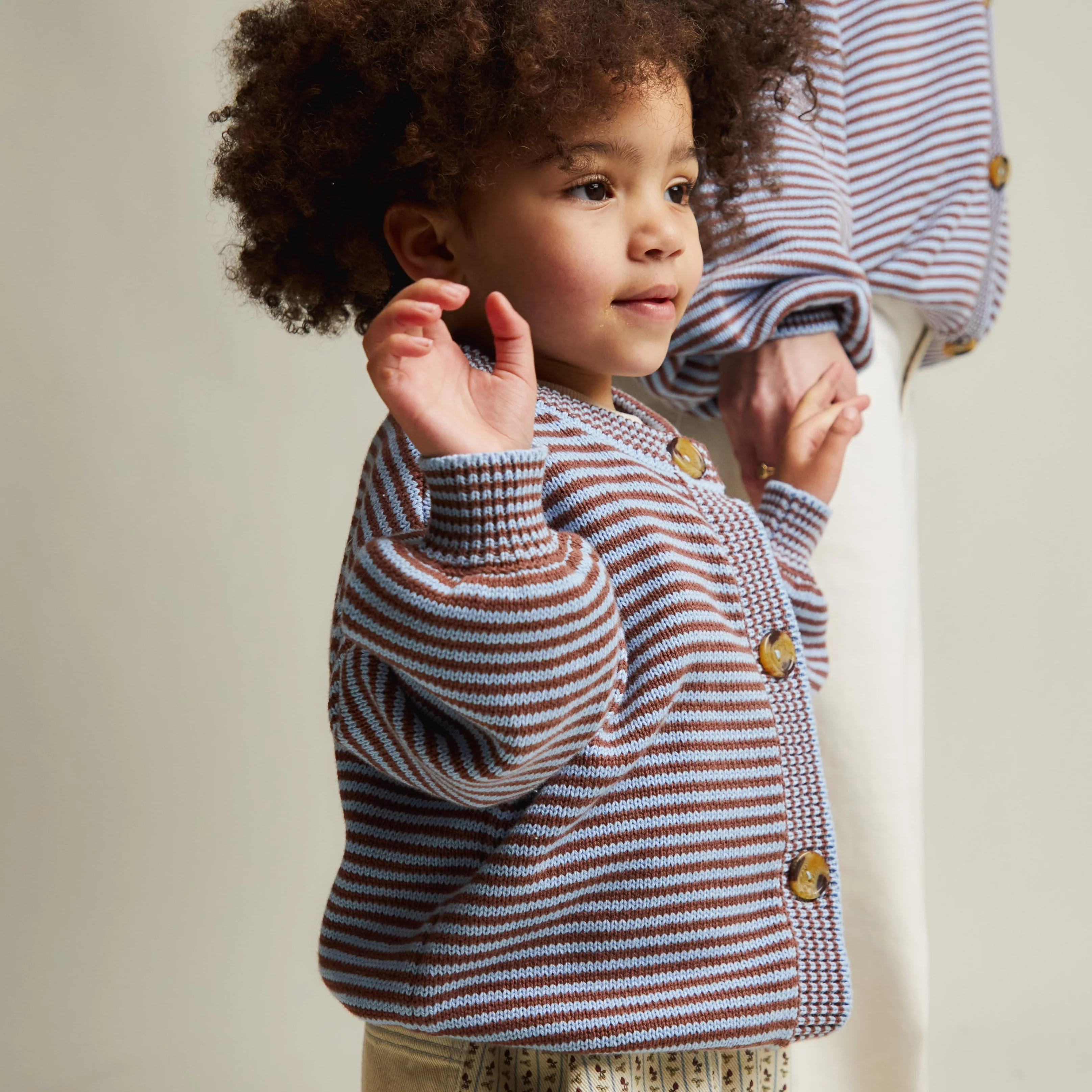 Emil Coco Sky Stripe Knit Cardigan - Image 10