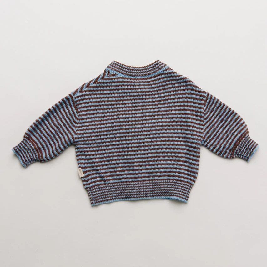Emil Coco Sky Stripe Knit Cardigan - Image 8