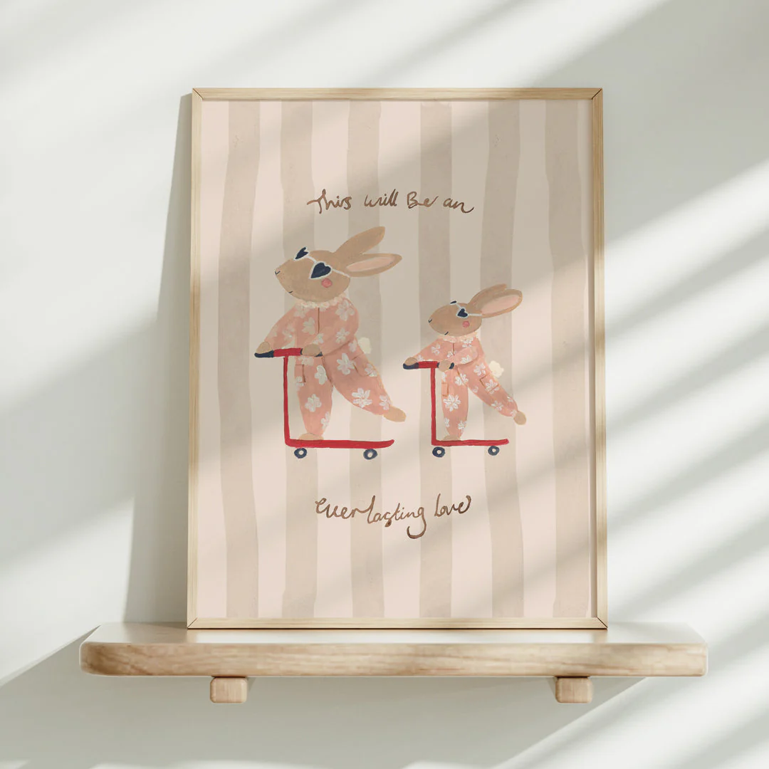 This Will Be An Everlasting Love Art Print