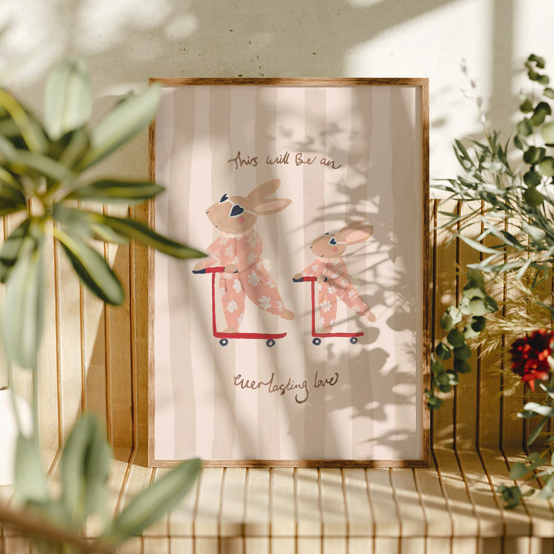 This Will Be An Everlasting Love Art Print - Image 2