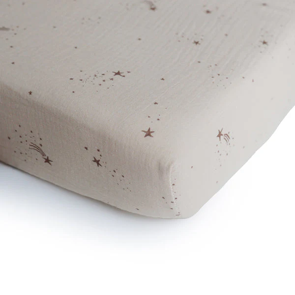 Extra Soft Cotton Small Crib Sheet (Falling Stars) - Image 3