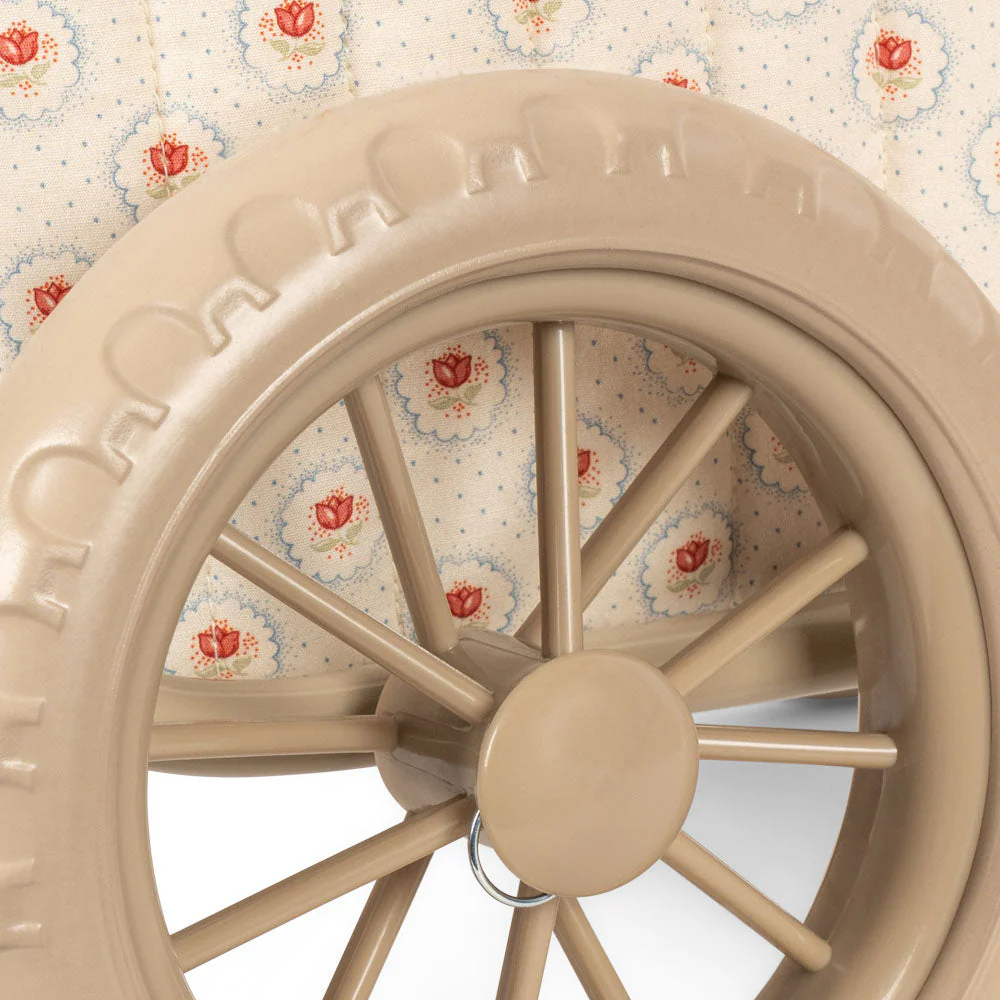 Floral Polka Dot Print Kids Stroller Wagon (Mirage) - Image 7