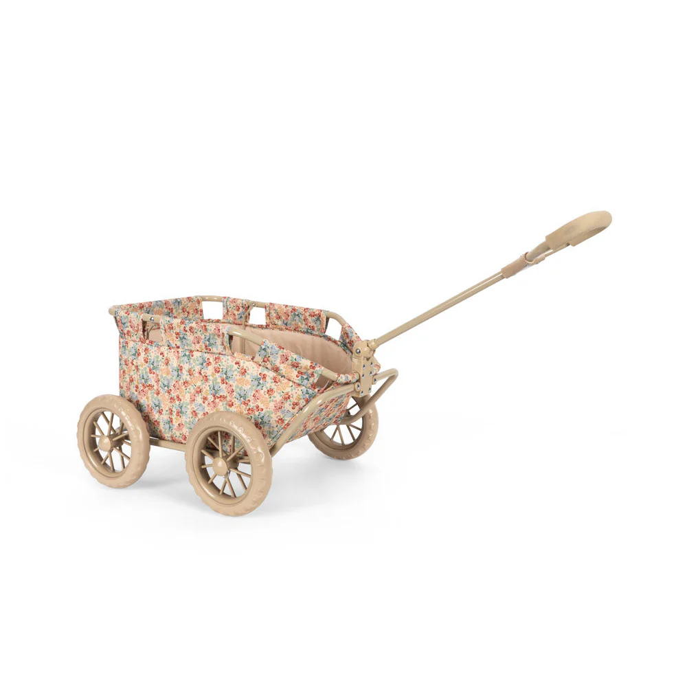 Floral Print Kids Cart Stroller Wagon (Vienna) - Image 6