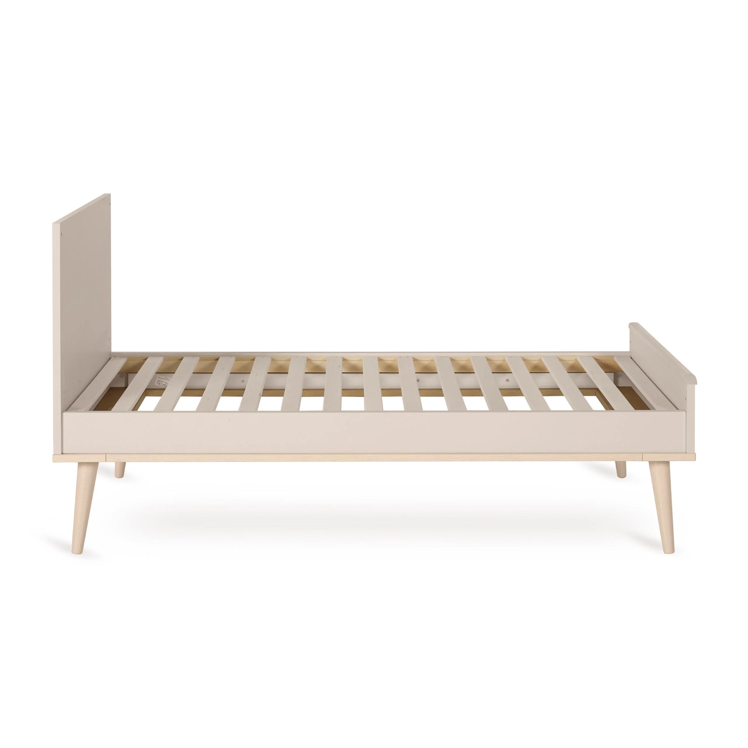 Flow Convertible Wooden Height Adjustable Cot to Bed (Clay) - Image 7